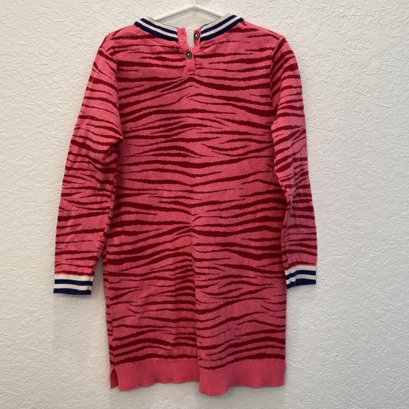 Mini boden zebra striped sweater dress - Picture 8 of 11